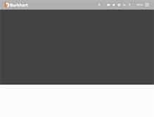 Tablet Screenshot of burkhartmarketing.com